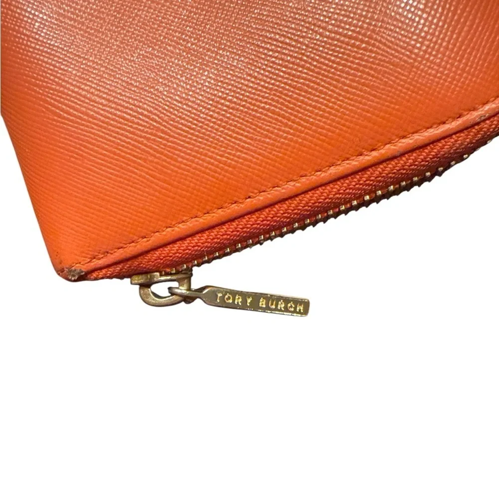 Tory Burch Orange Wallet